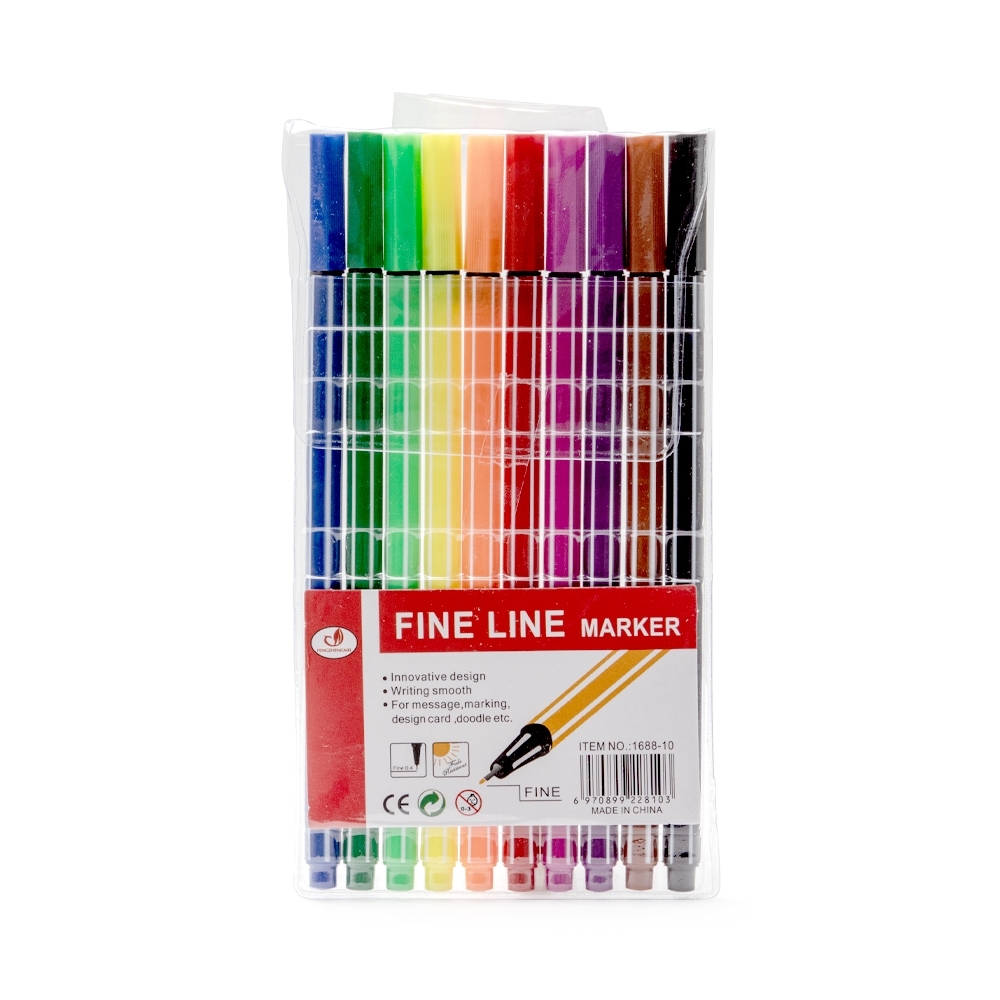 SPBrindes Corporativos - KIT CANETINHAS COLORIDAS C/ 10