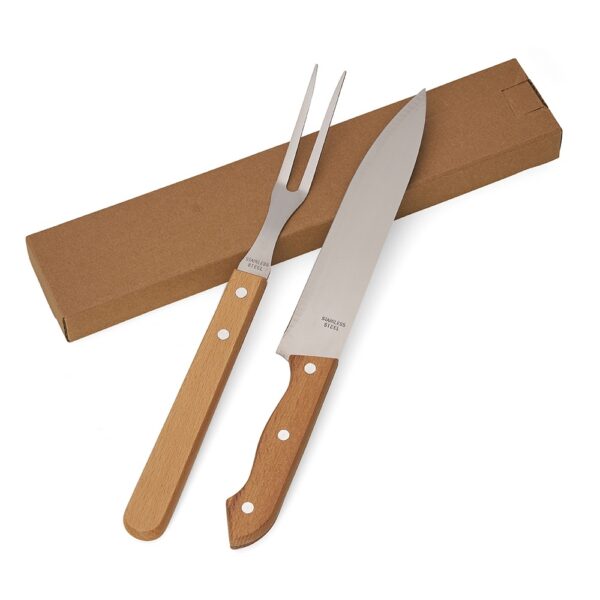 SPBrindes Corporativos - KIT CHURRASCO 2 PEÇAS