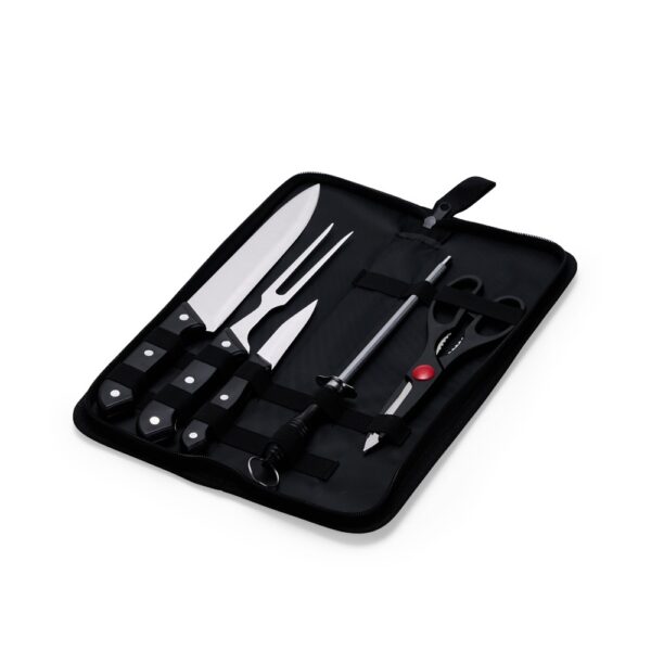 SPBrindes Corporativos - KIT CHURRASCO 5 PEÇAS