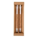 SPBrindes Corporativos - KIT ECOLÓGICO CANETA E LAPISEIRA CORTIÇA