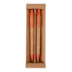 SPBrindes Corporativos - KIT ECOLÓGICO CANETA E LAPISEIRA CORTIÇA