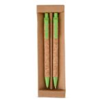 SPBrindes Corporativos - KIT ECOLÓGICO CANETA E LAPISEIRA CORTIÇA