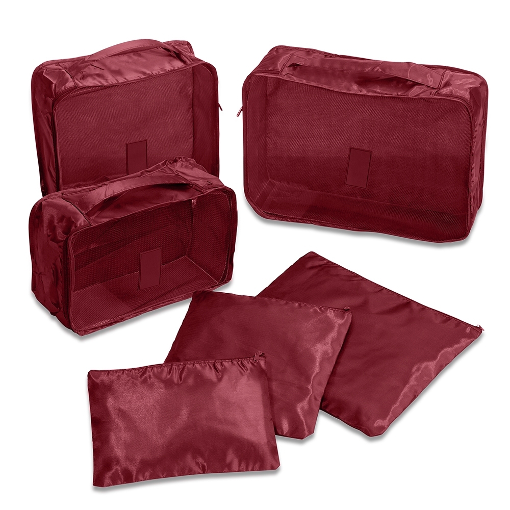 SPBrindes Corporativos - KIT NECESSAIRE 6 PÇS