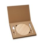 SPBrindes Corporativos - KIT P/ QUEIJO 3 PÇS