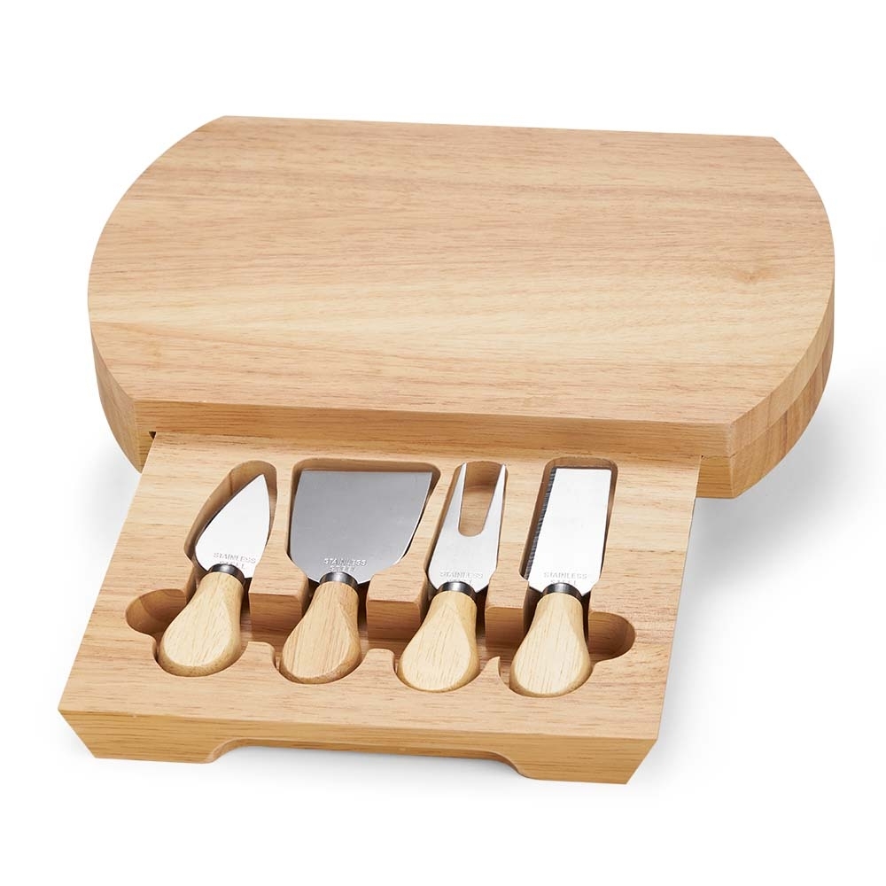 SPBrindes Corporativos - KIT QUEIJO 5 PEÇAS