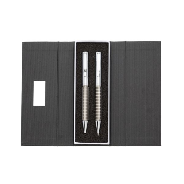 KIT CANETA E LAPISEIRA DE METAL | SPBrindes Corporativos SPBrindes Corporativos - KIT CANETA E LAPISEIRA DE METAL