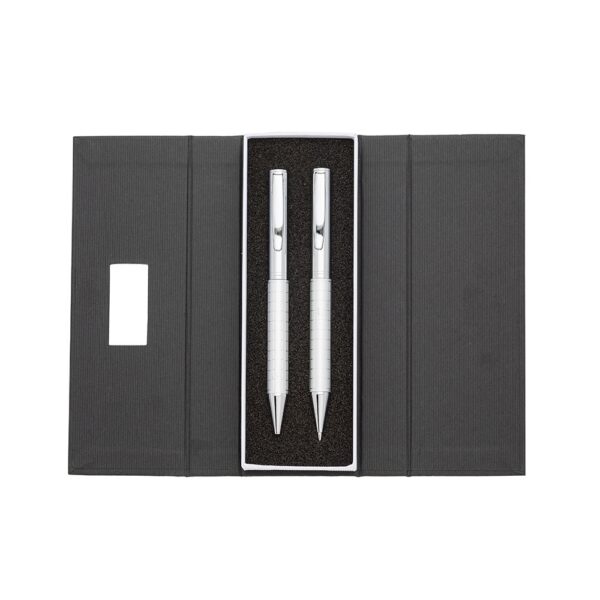 KIT CANETA E LAPISEIRA DE METAL | SPBrindes Corporativos SPBrindes Corporativos - KIT CANETA E LAPISEIRA DE METAL