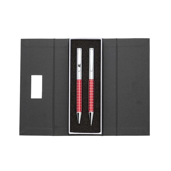 SPBrindes Corporativos - KIT CANETA E LAPISEIRA DE METAL