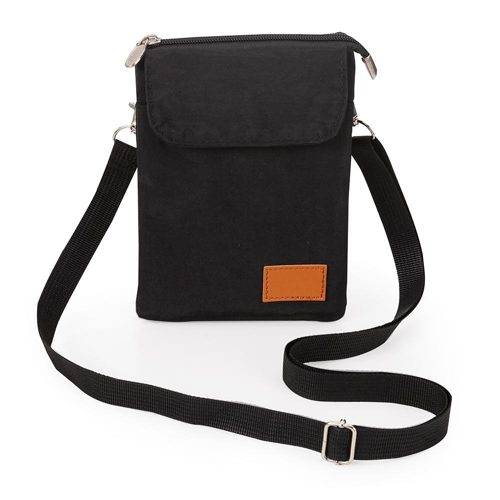 SPBrindes Corporativos - MINI BOLSA TRANSVERSAL DE NYLON 1L