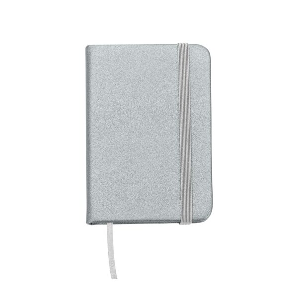SPBrindes Corporativos - MINI CADERNETA SINTÉTICA BRILHANTE