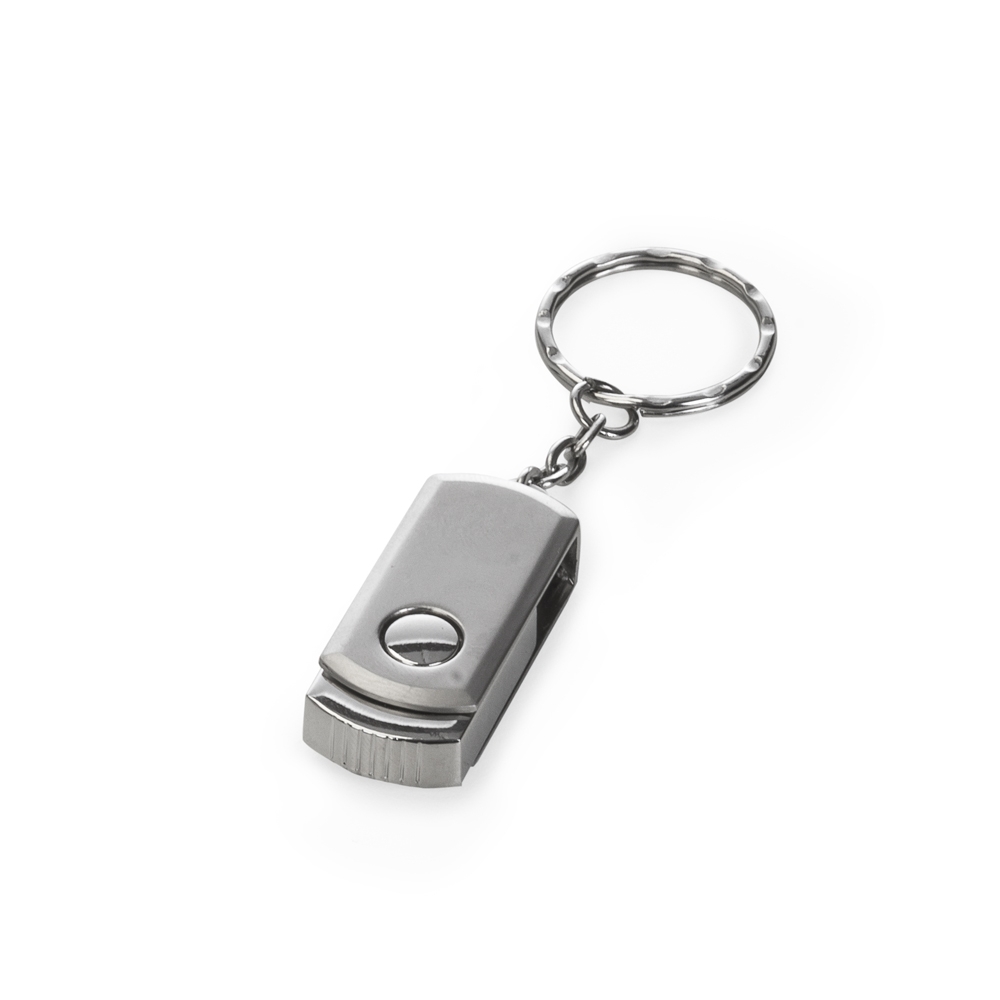 SPBrindes Corporativos - PEN DRIVE GIRATÓRIO 4 GB COM CORRENTE