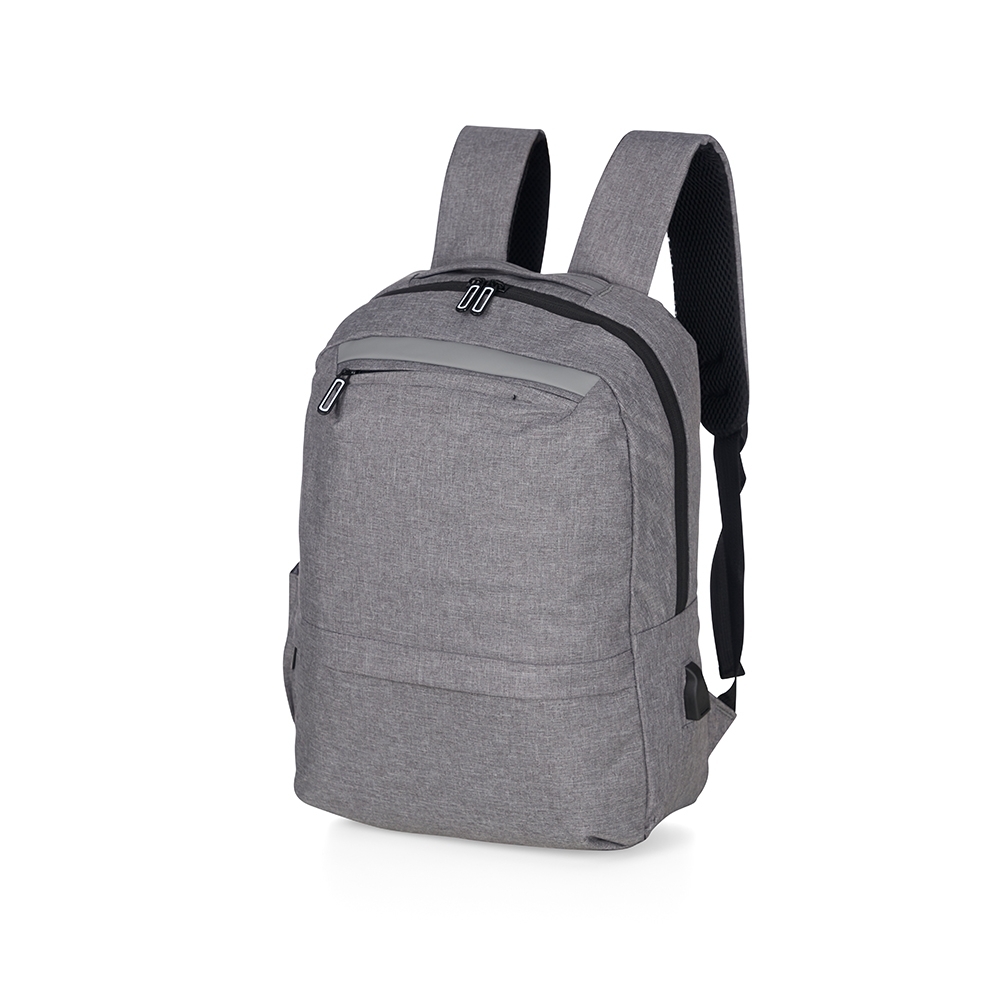 SPBrindes Corporativos - MOCHILA DE NYLON USB 21L