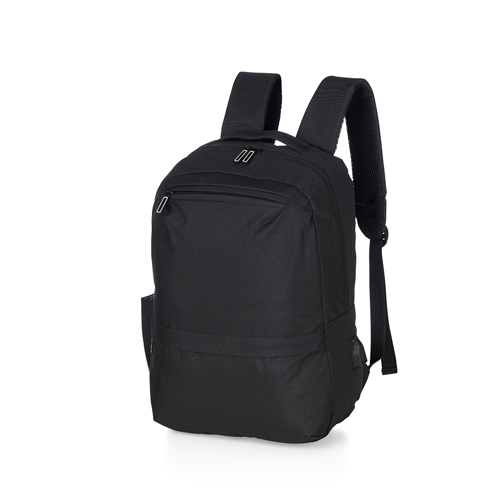 SPBrindes Corporativos - MOCHILA DE NYLON USB 21L