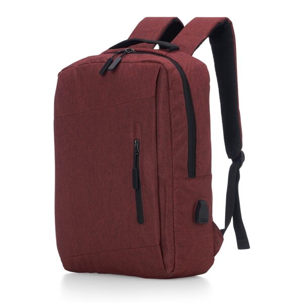 SPBrindes Corporativos - MOCHILA DE NYLON USB 17L