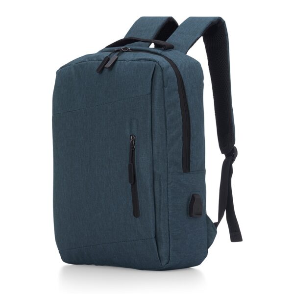 SPBrindes Corporativos - MOCHILA DE NYLON USB 17L