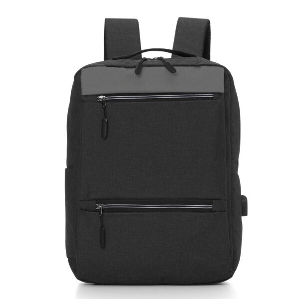 SPBrindes Corporativos - MOCHILA DE NYLON USB 20L