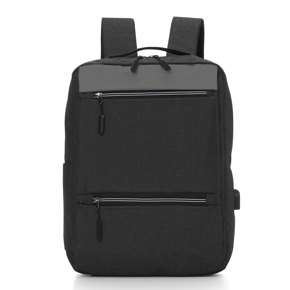 SPBrindes Corporativos - MOCHILA DE NYLON USB 20L
