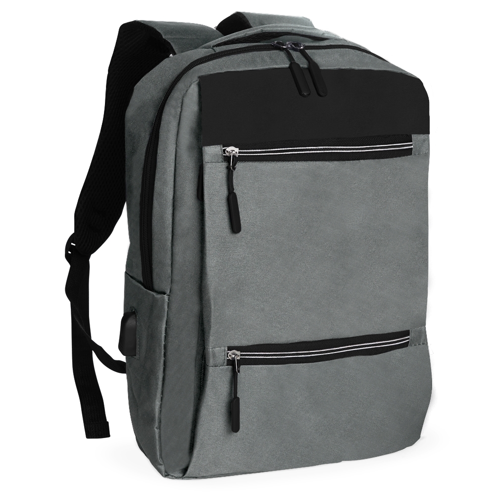 SPBrindes Corporativos - MOCHILA NYLON USB 20L