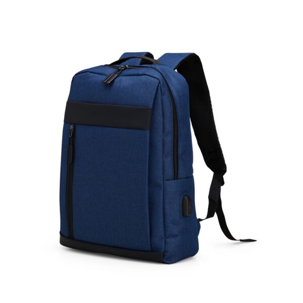 SPBrindes Corporativos - MOCHILA DE NYLON USB 21L