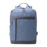 SPBrindes Corporativos - MOCHILA DE NYLON COM DET. EM COURO SINT.