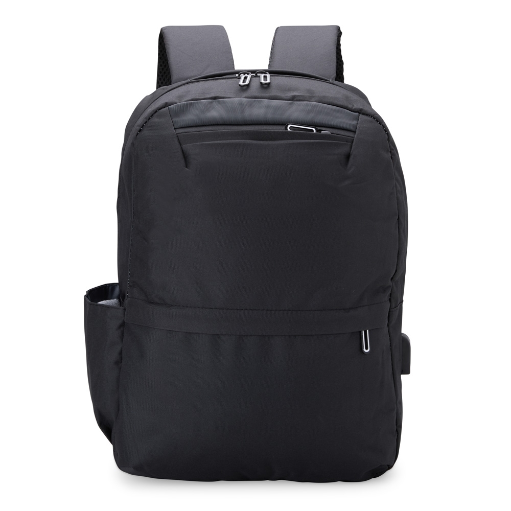 SPBrindes Corporativos - MOCHILA DE NYLON USB 24L
