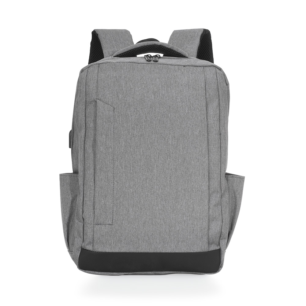 SPBrindes Corporativos - MOCHILA DE NYLON USB 21L