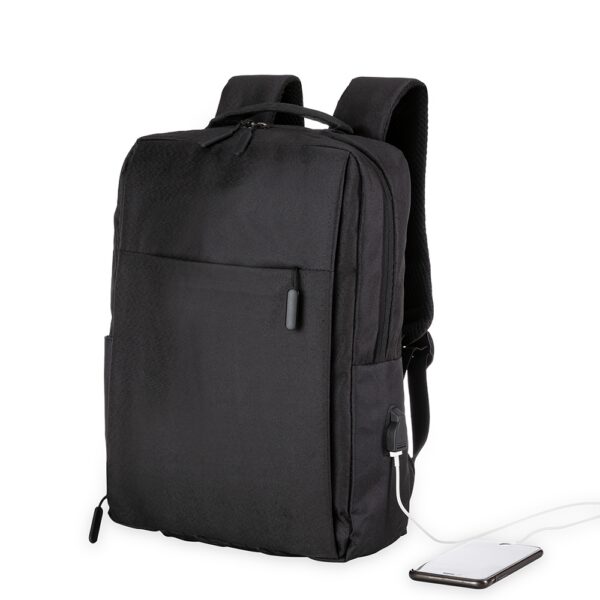 SPBrindes Corporativos - MOCHILA DE NYLON USB 20L
