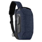 SPBrindes Corporativos - MOCHILA DE OMBRO USB ANTI-FURTO 7L