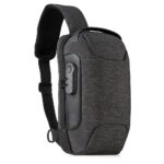 SPBrindes Corporativos - MOCHILA DE OMBRO USB ANTI-FURTO 7L