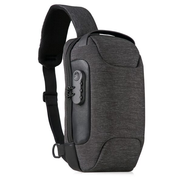SPBrindes Corporativos - MOCHILA DE OMBRO USB ANTI-FURTO 7L