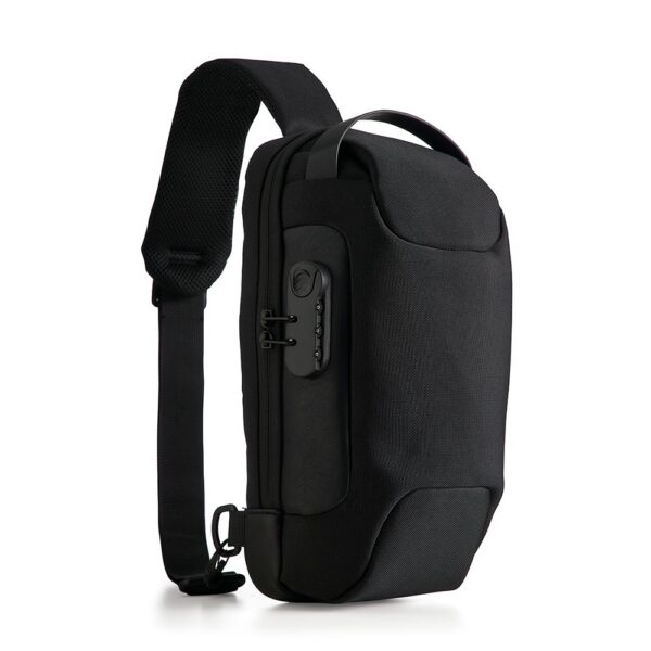SPBrindes Corporativos - MOCHILA DE OMBRO USB ANTI-FURTO 7L