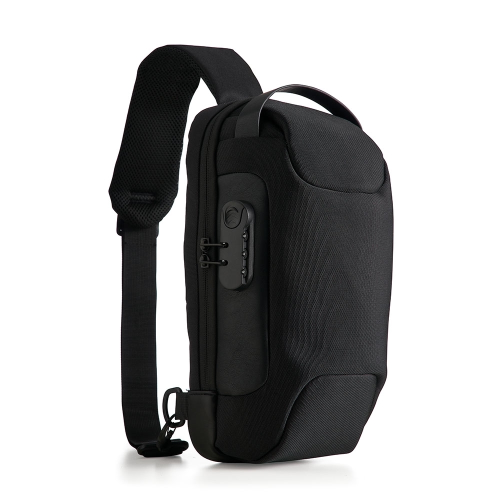 SPBrindes Corporativos - MOCHILA DE OMBRO USB ANTI-FURTO 7L