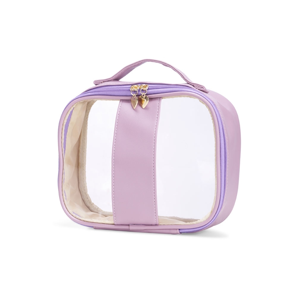 SPBrindes Corporativos - NECESSAIRE EM PVC E PU TAM.P