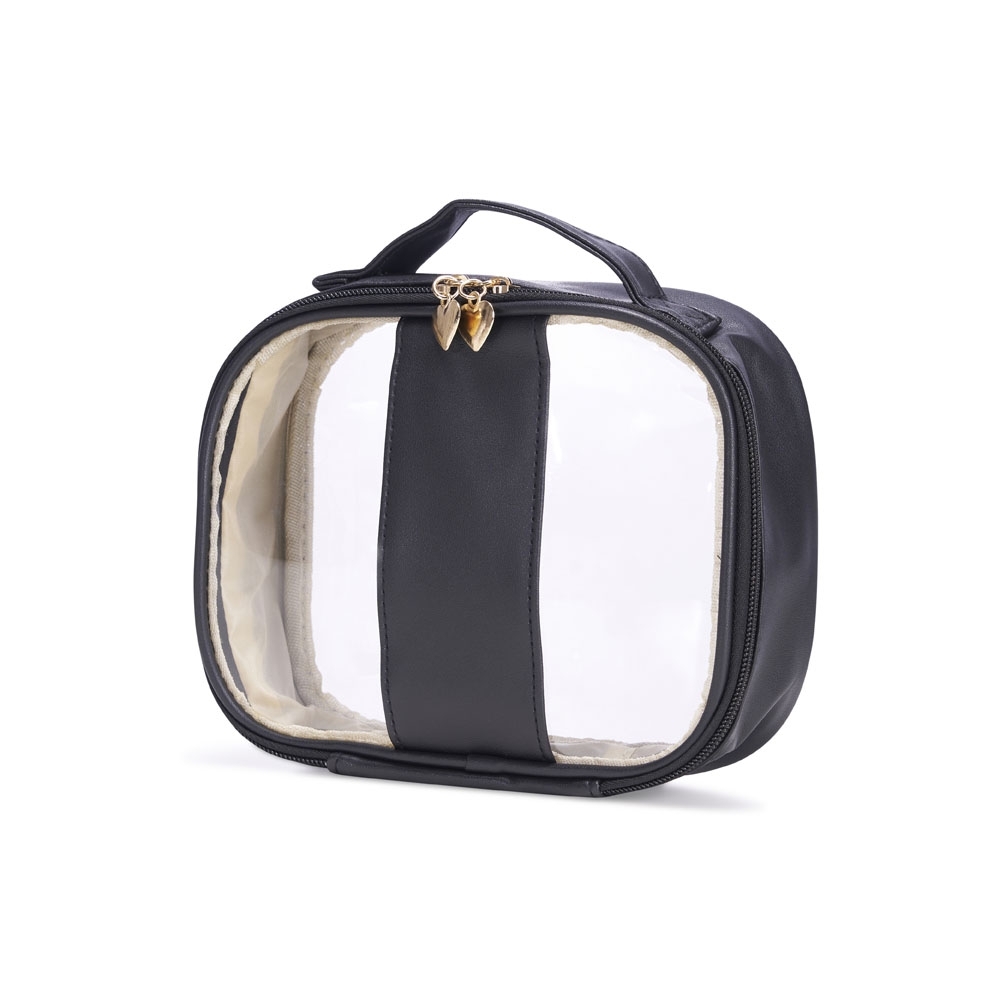 SPBrindes Corporativos - NECESSAIRE EM PVC E PU TAM.P