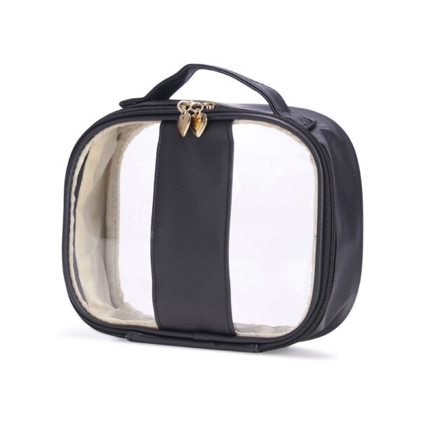 SPBrindes Corporativos - NECESSAIRE EM PVC E PU TAM.M