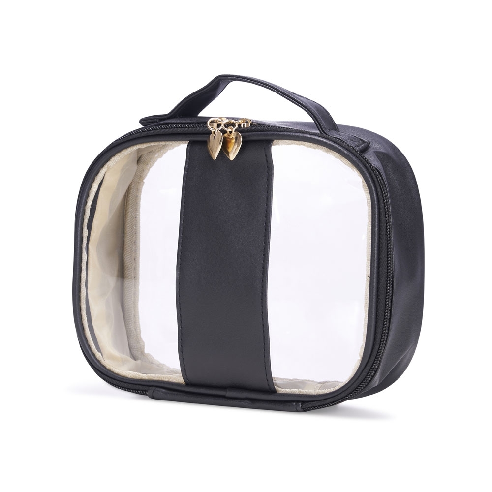 SPBrindes Corporativos - NECESSAIRE EM PVC E PU TAM.M