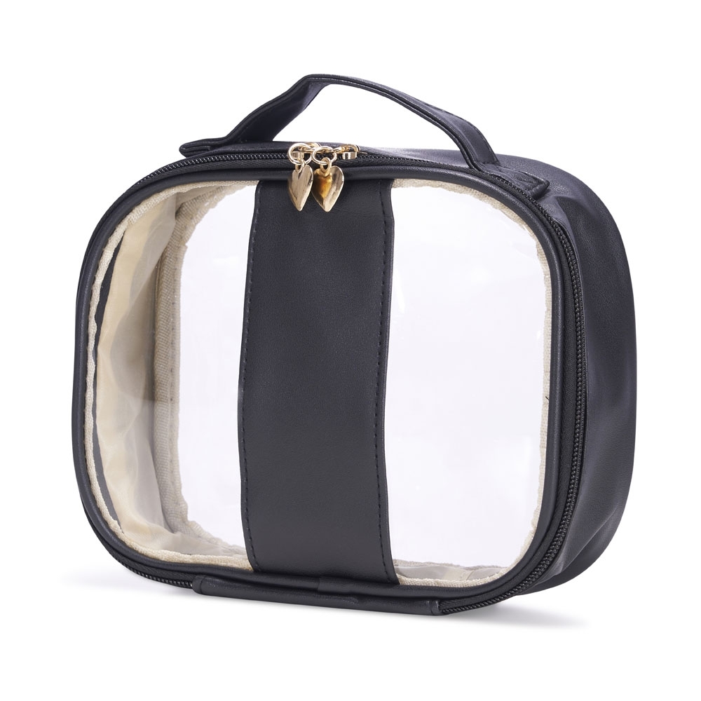 SPBrindes Corporativos - NECESSAIRE EM PVC E PU TAM.G