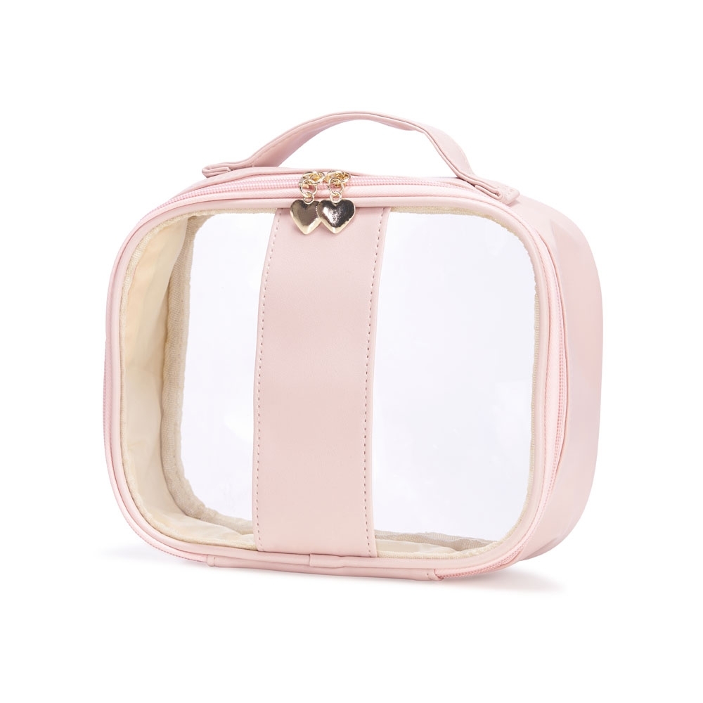 SPBrindes Corporativos - NECESSAIRE EM PVC E PU TAM.M