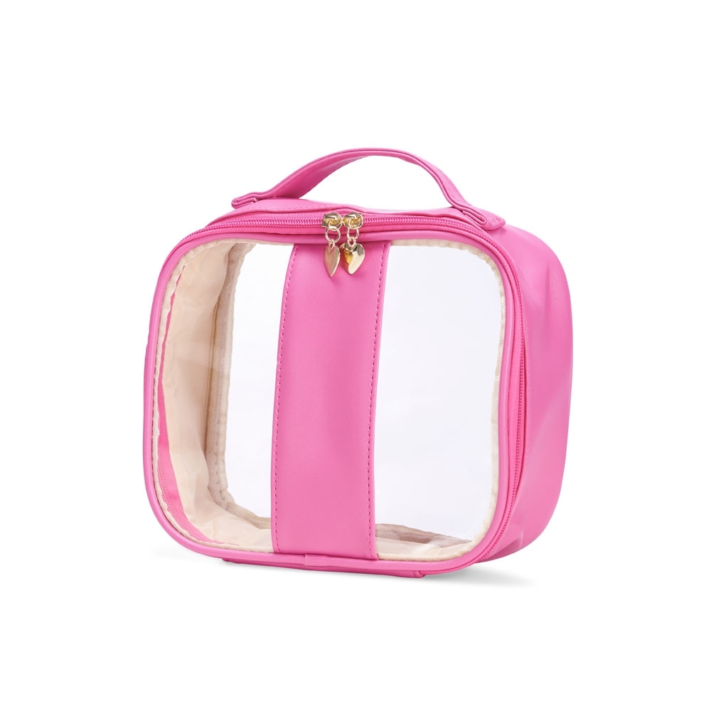 SPBrindes Corporativos - NECESSAIRE EM PVC E PU TAM.P