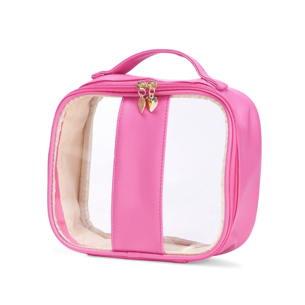 SPBrindes Corporativos - NECESSAIRE EM PVC E PU TAM.M