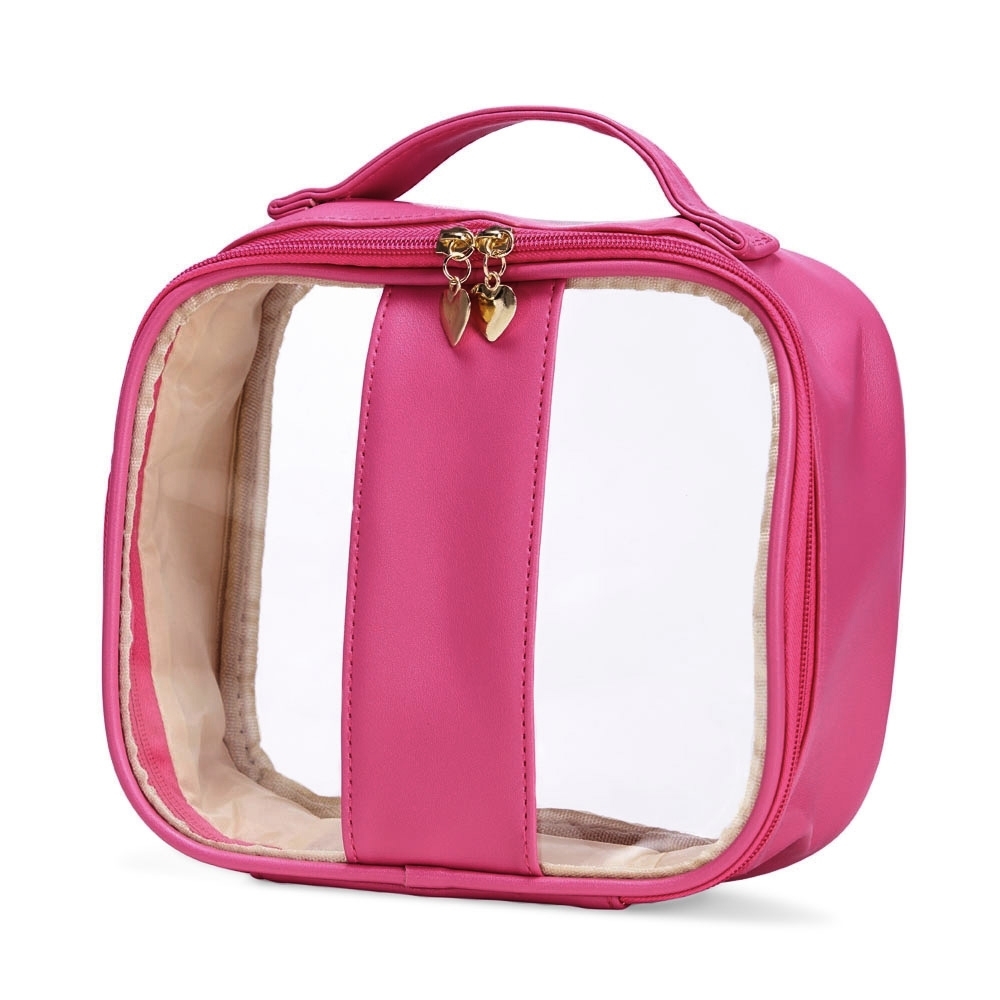 SPBrindes Corporativos - NECESSAIRE EM PVC E PU TAM.G