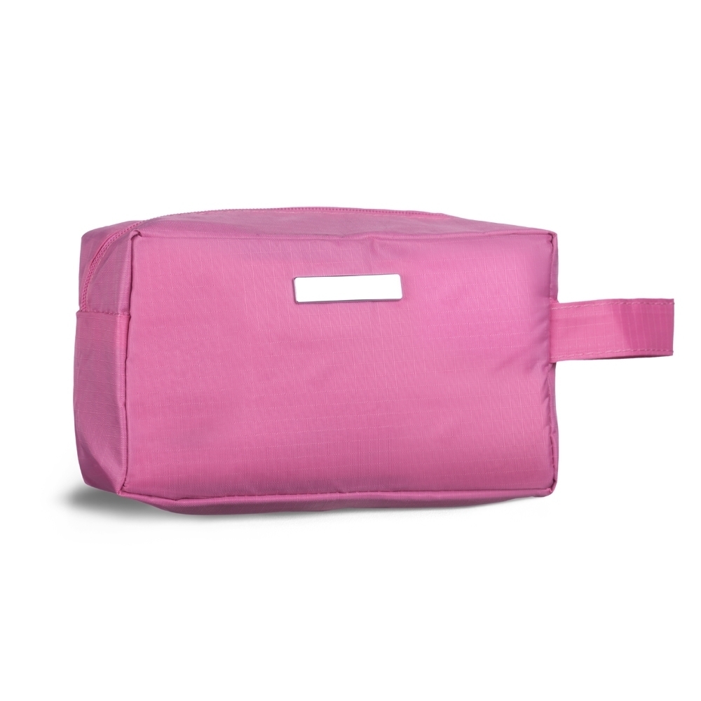 SPBrindes Corporativos - NECESSAIRE PVC IMPERMEÁVEL C/ PLAQUINHA