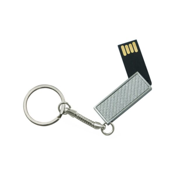 SPBrindes Corporativos - PEN DRIVE GIRATÓRIO 4 GB COM CORRENTE