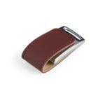 SPBrindes Corporativos - PEN DRIVE DE COURO 4GB