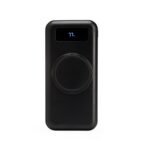 SPBrindes Corporativos - POWER BANK 10.000MAH COM CARREGAMENTO VIA INDUÇÃO OU VIA CABO