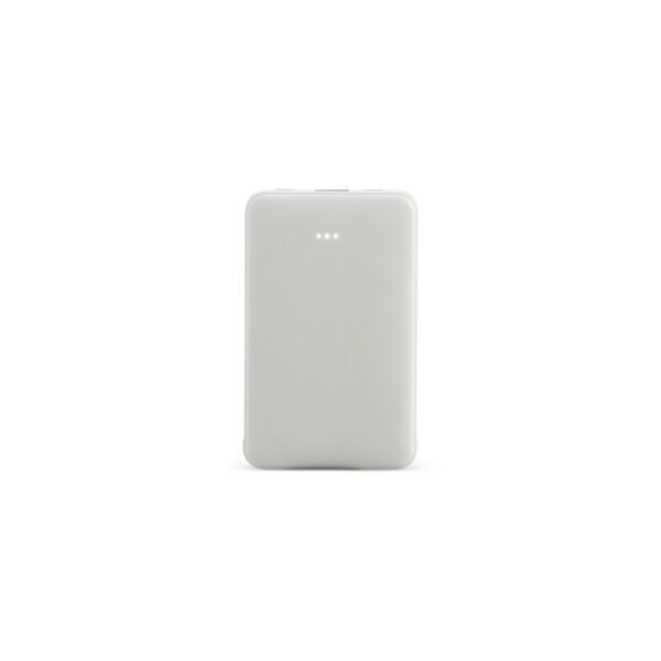 SPBrindes Corporativos - POWER BANK PLÁSTICO 5.000MAH