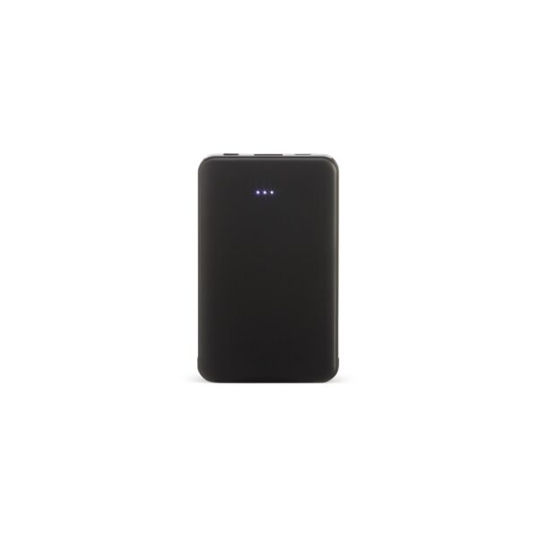 SPBrindes Corporativos - POWER BANK PLÁSTICO 5.000MAH