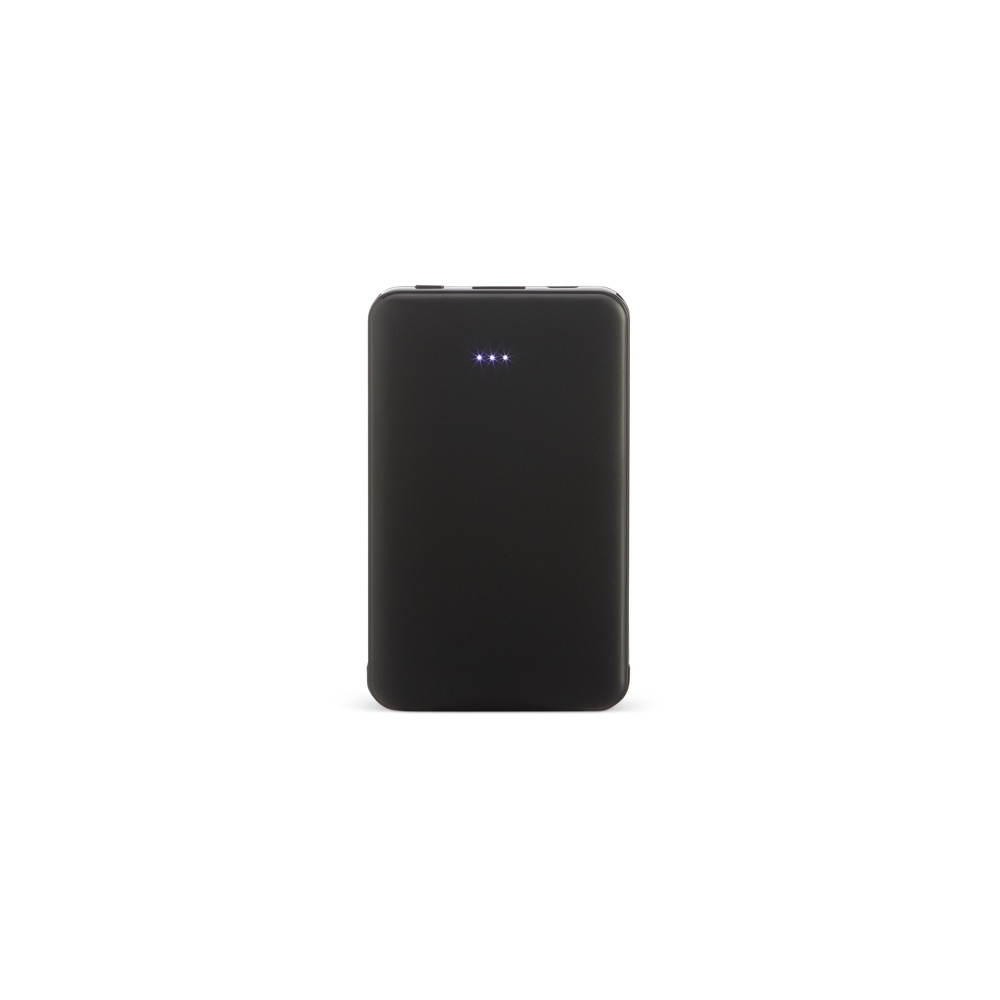 SPBrindes Corporativos - POWER BANK PLÁSTICO 5.000MAH