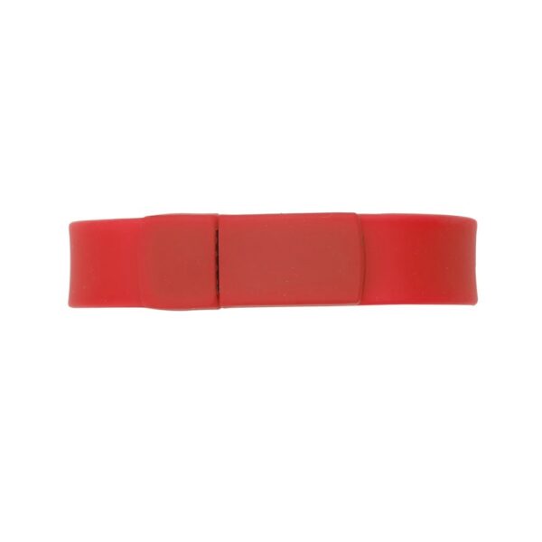 SPBrindes Corporativos - PULSEIRA DE SILICONE C/ SLOT P/ MEMORIA