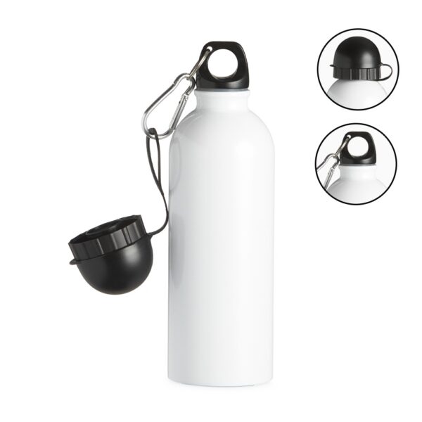 SPBrindes Corporativos - SQUEEZE INOX 500ML C/ BICO E MOSQUETÃO